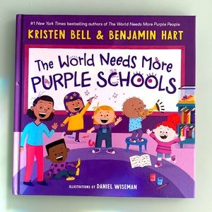 Big hardcover picture story book for kids